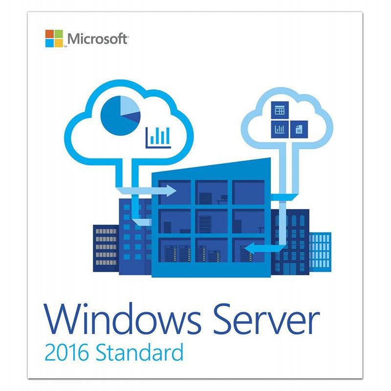 Windows Server 2016 Standard OEI DVD - 24 Core - Trustedtechteamg