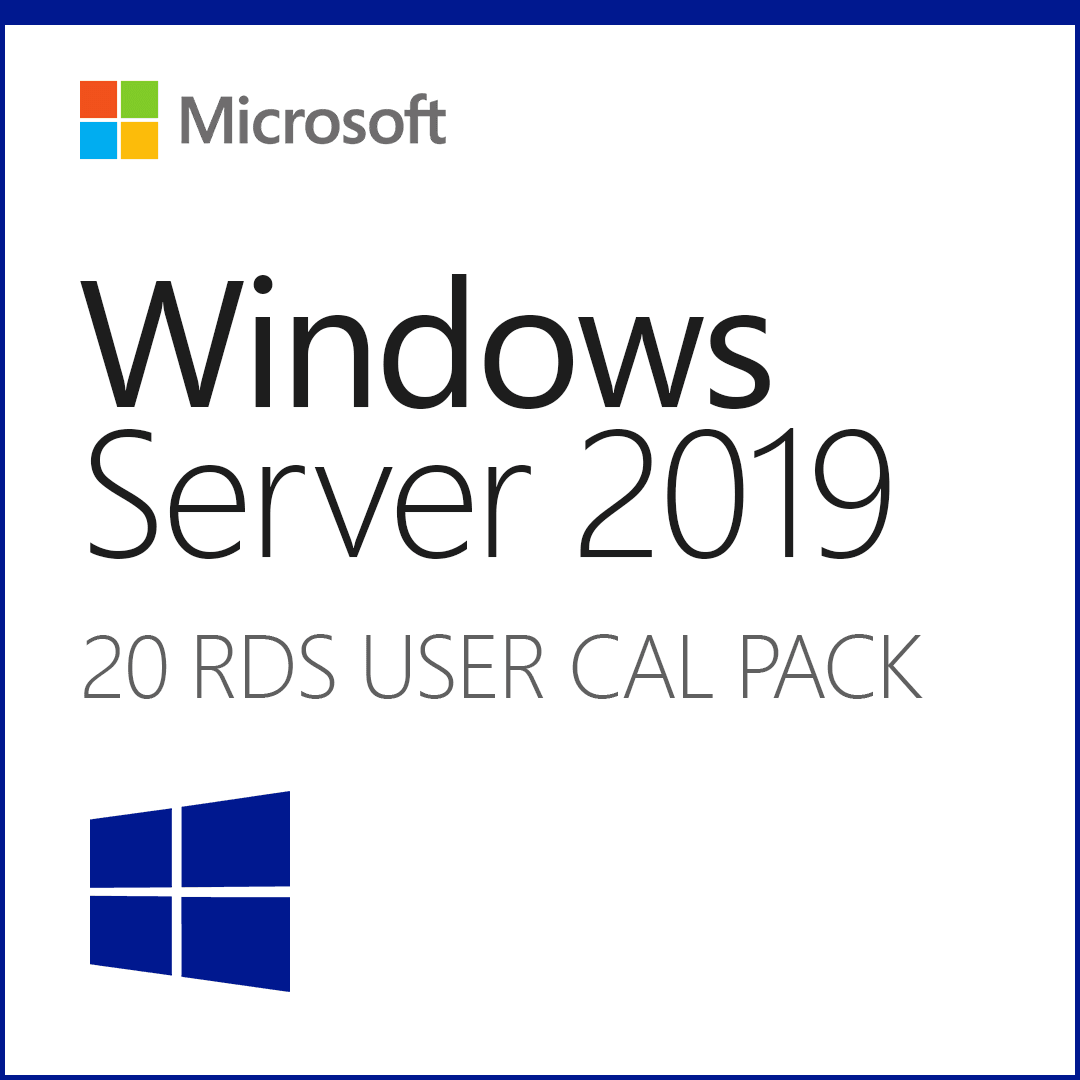 Microsoft Windows Server 2019 Remote Desktop - 20 User CAL - Trustedtechteamg