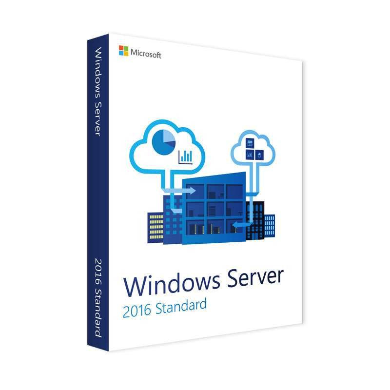 Windows Server 2016 Standard License - 16 Cores - Trustedtechteamg