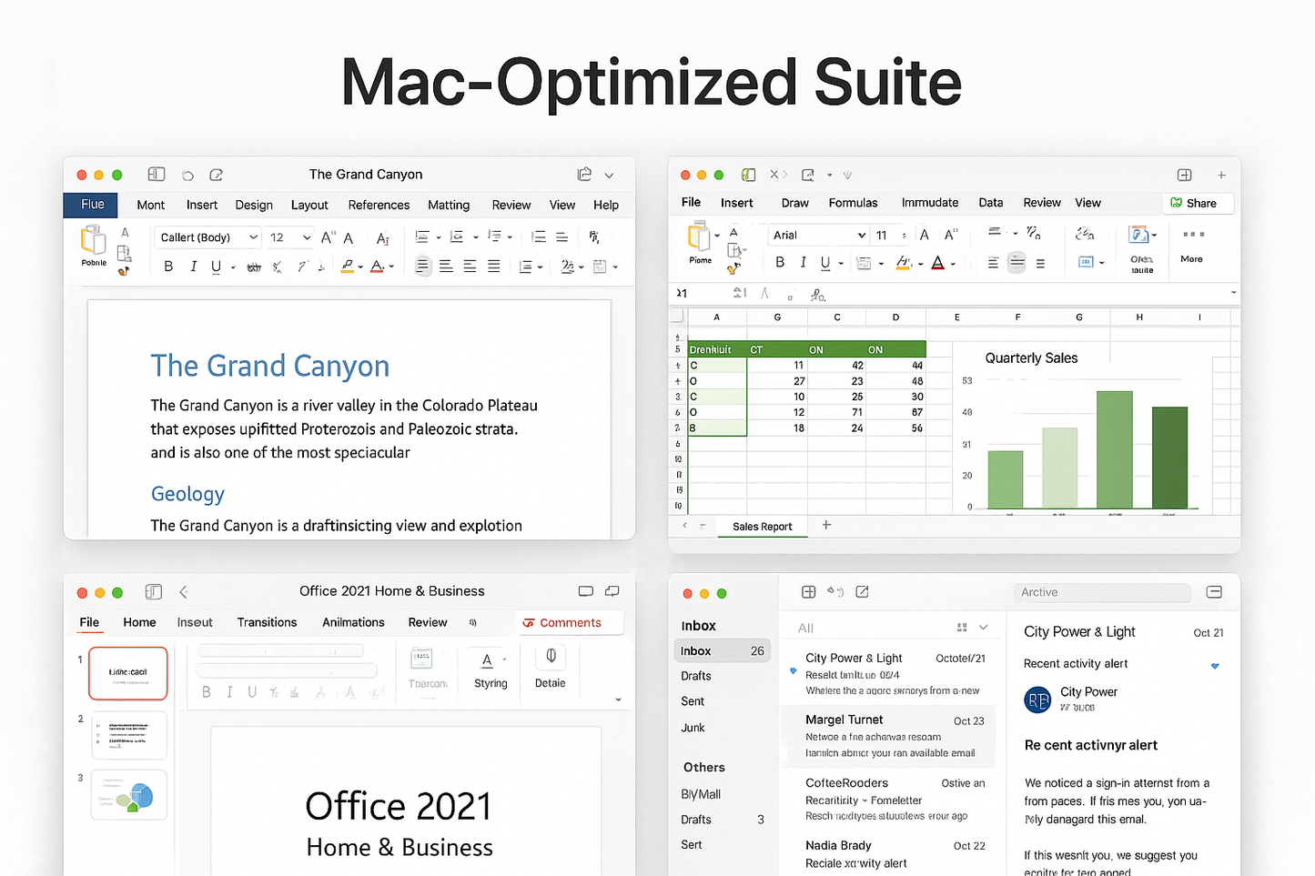 Office 2021 Mac Applications