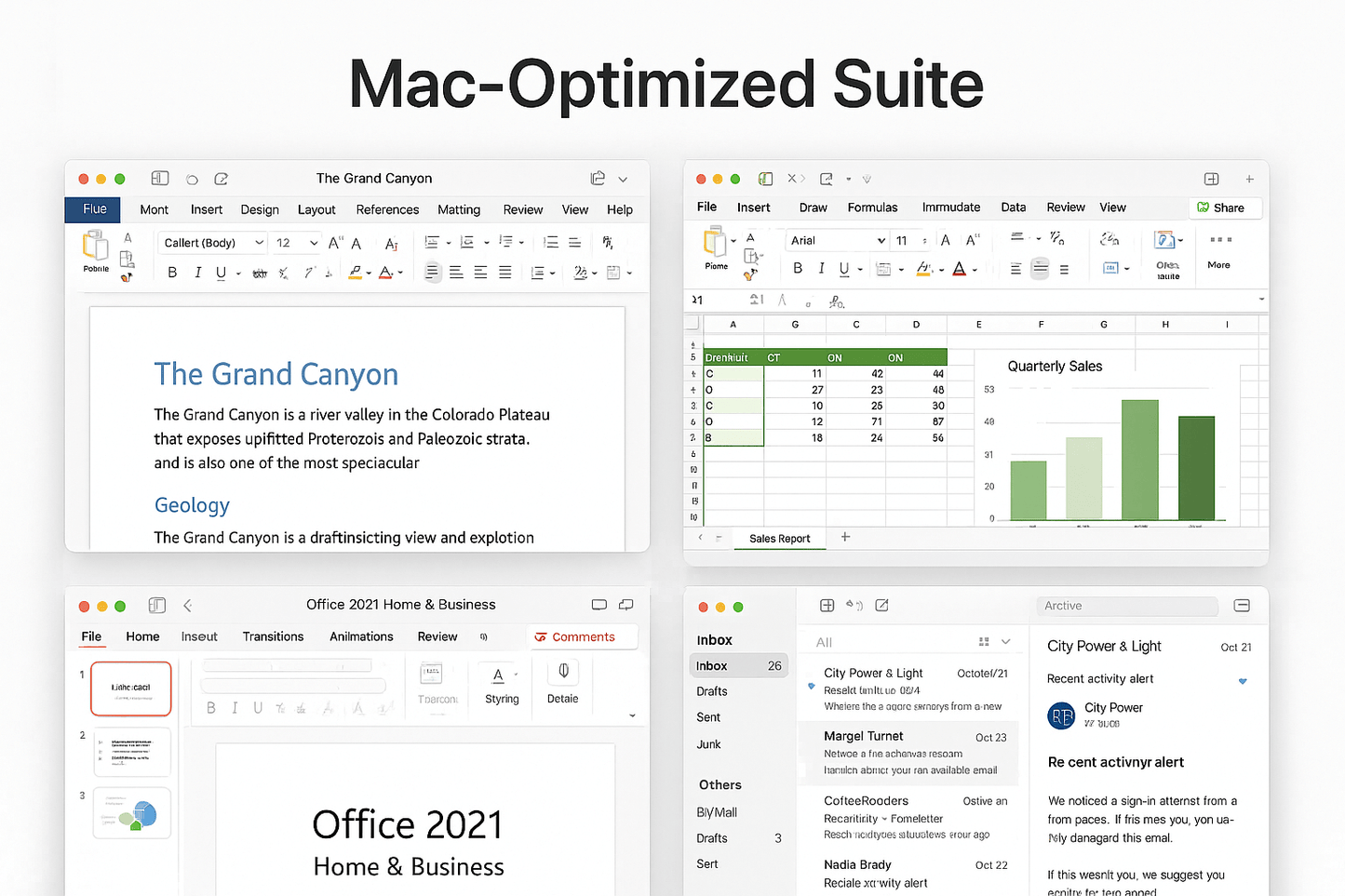 Office 2021 Mac Applications