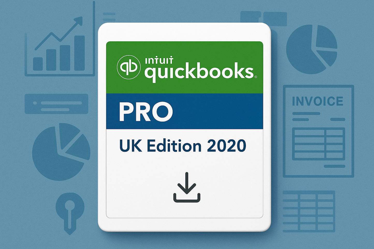 Intuit QuickBooks PRO UK Edition 2020 - , Activation Key I Digital Download I QBPRO2020UK2U
Model: QBPRO2020UK2U