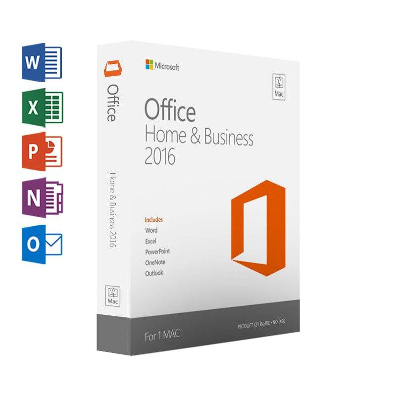 Microsoft Office for Mac Home and Business 2016 Instant License - Trustedtechteamg