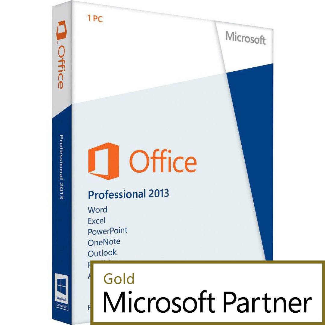 Microsoft Office Professional 2013 Retail License - Trustedtechteamg