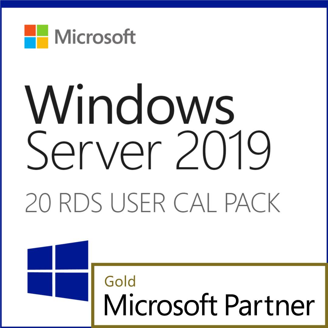 Microsoft Windows Server 2019 Remote Desktop - 20 User CAL - Trustedtechteamg