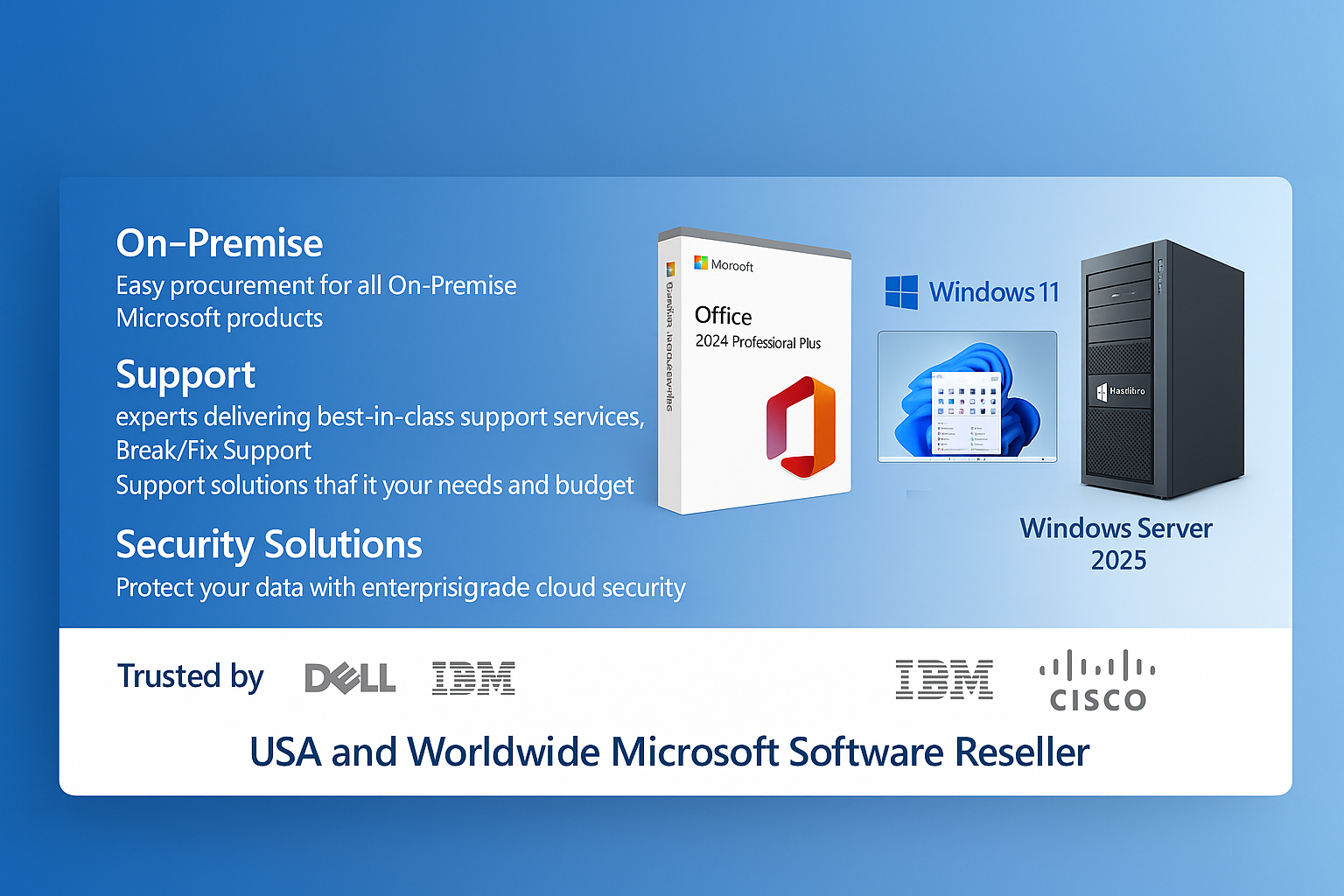 Updated Microsoft Software Reseller Banner
