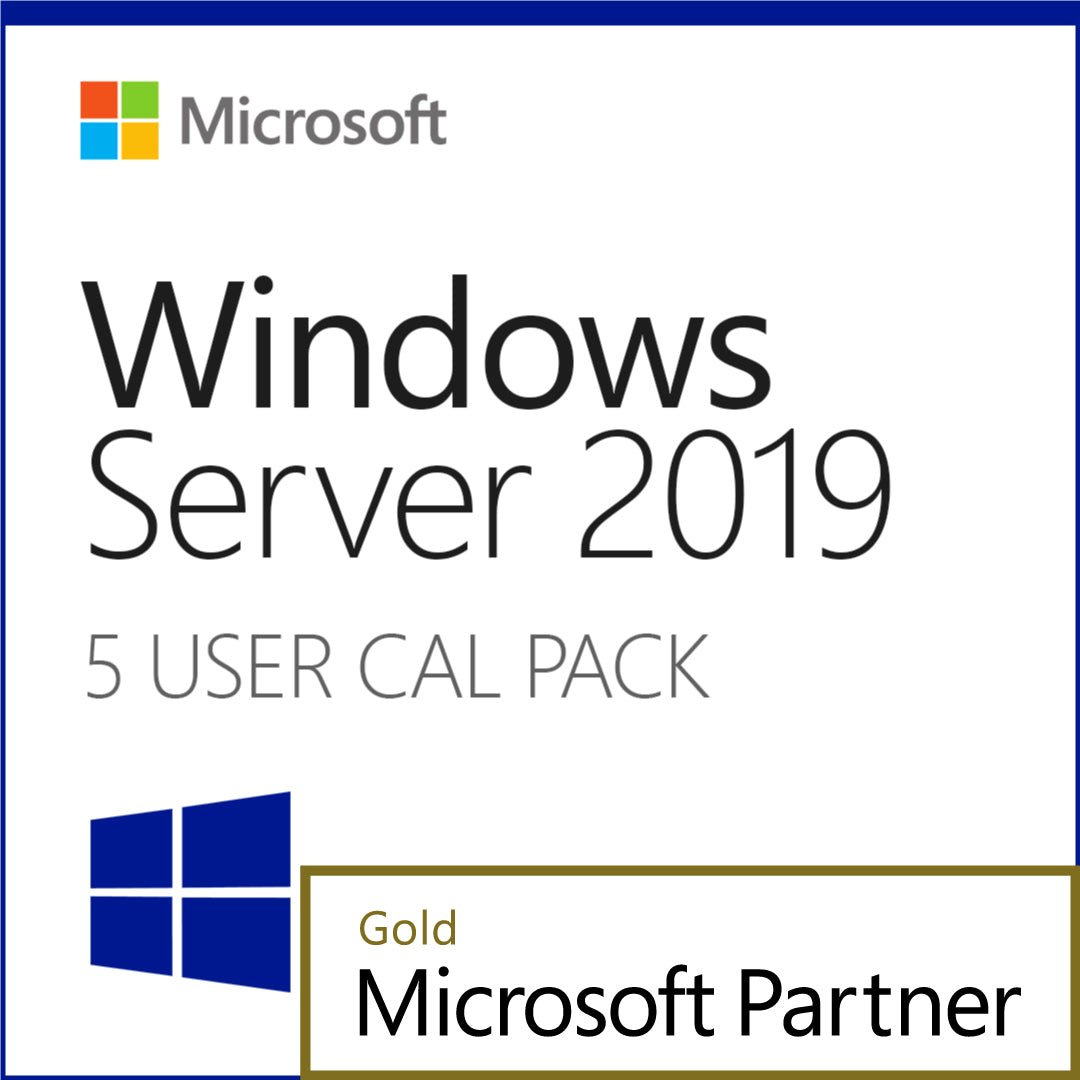 Microsoft Windows Server 2019 - 5 User Client Access License (CAL) - Trustedtechglobal