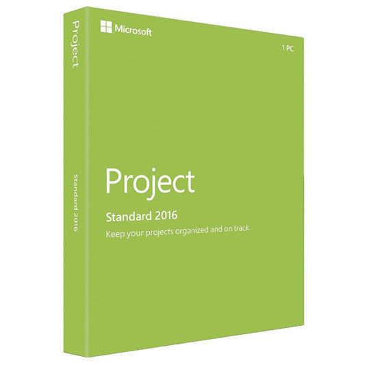 Microsoft Project Standard 2016 - Elite Pricing - Trustedtechteamg