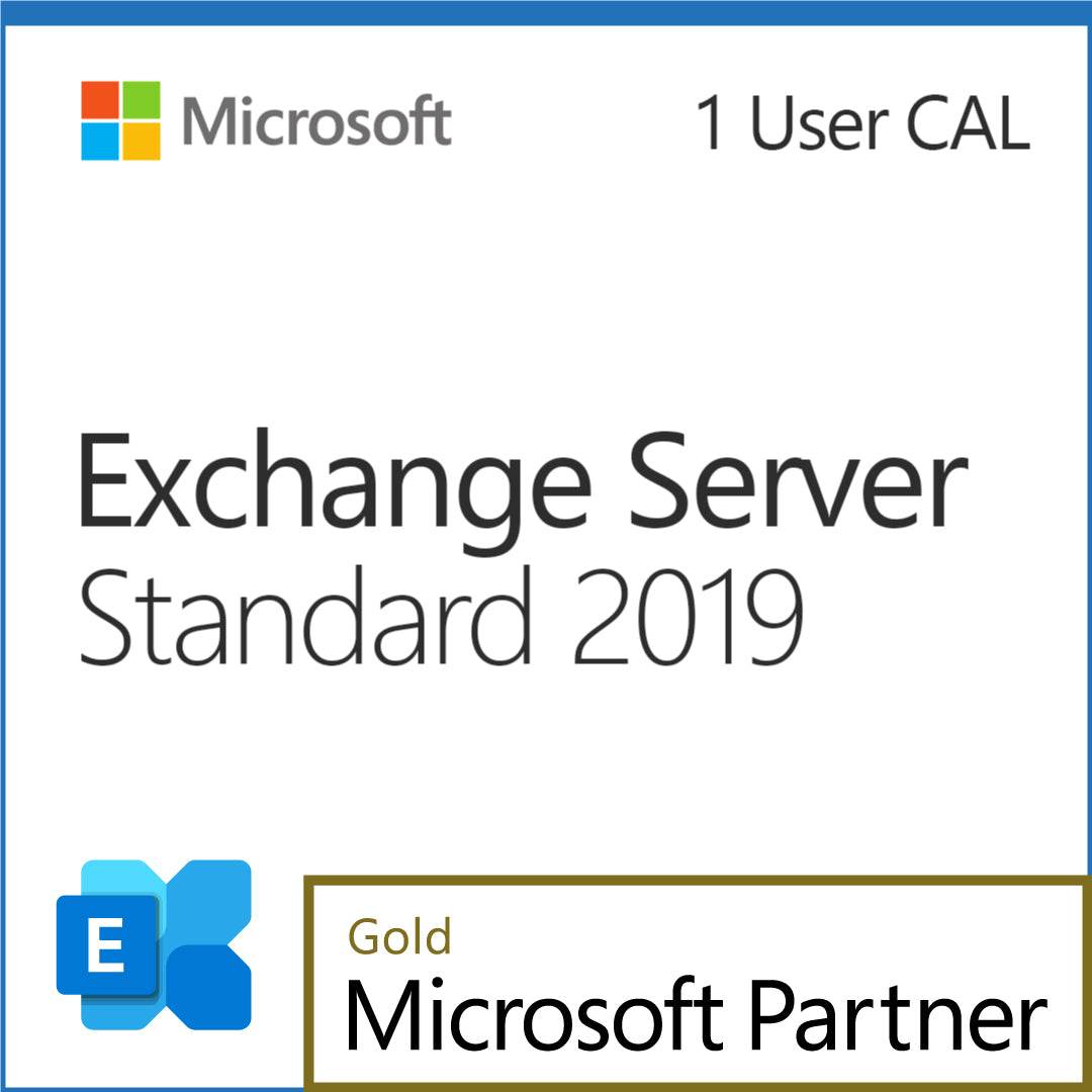 Microsoft Exchange Server 2019 Standard - 1 User CAL - Trustedtechteamg
