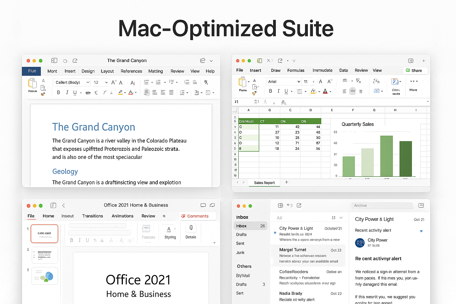 Office 2021 Mac Applications