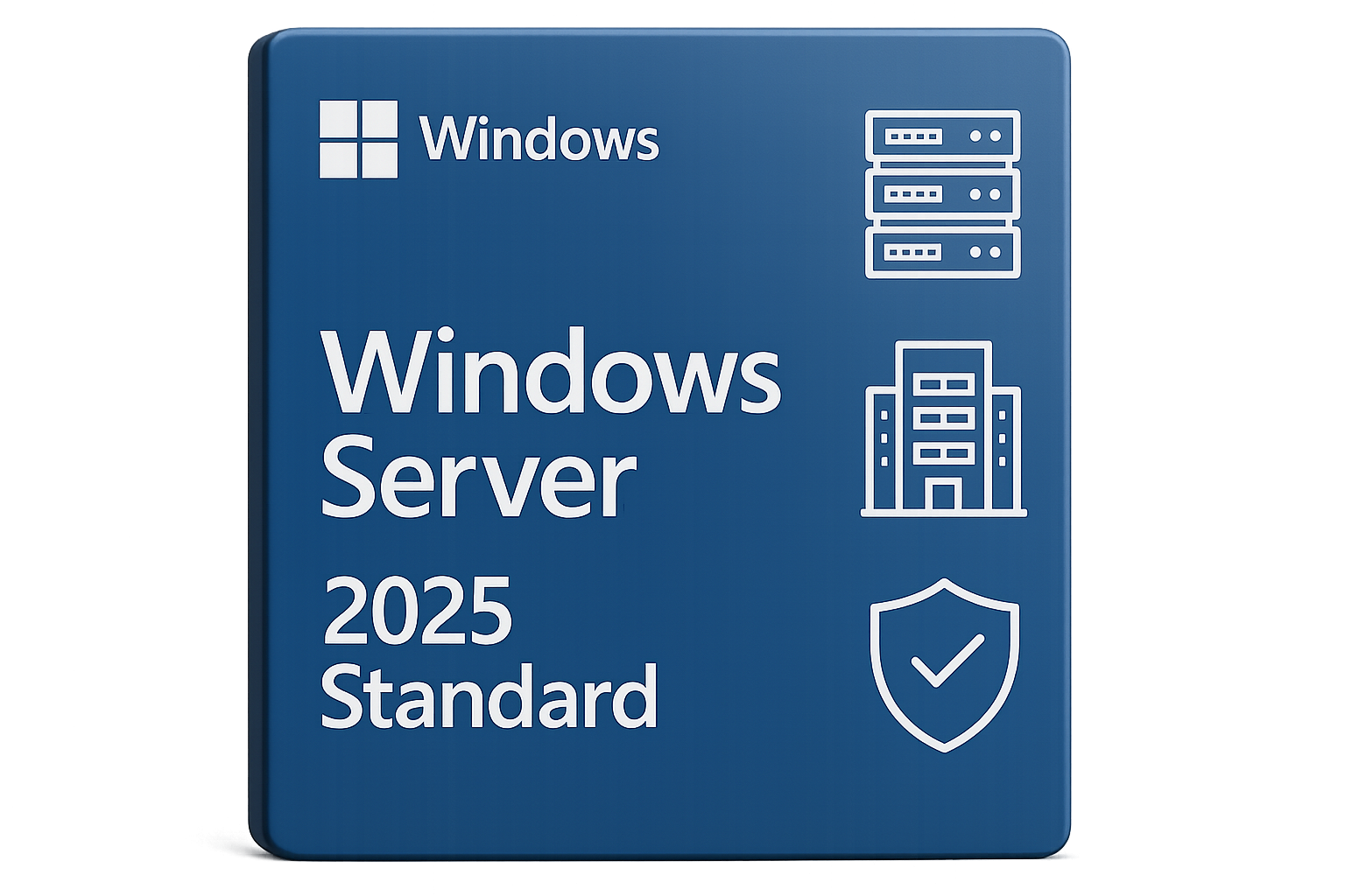 Microsoft Windows Server 2025 Standard 16 Core - Enterprise License