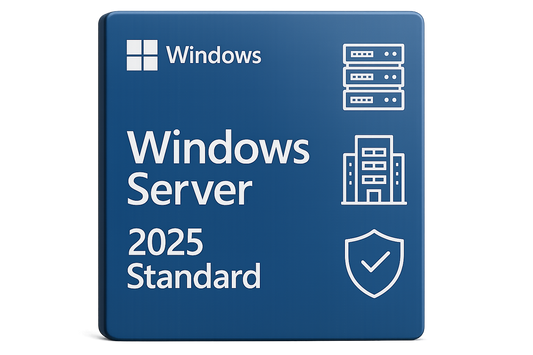 Microsoft Windows Server 2025 Standard 16 Core - Enterprise License
