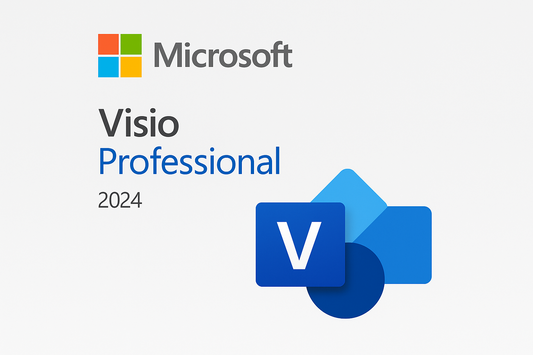 Microsoft Visio Professional 2024 - Diagramming Software License