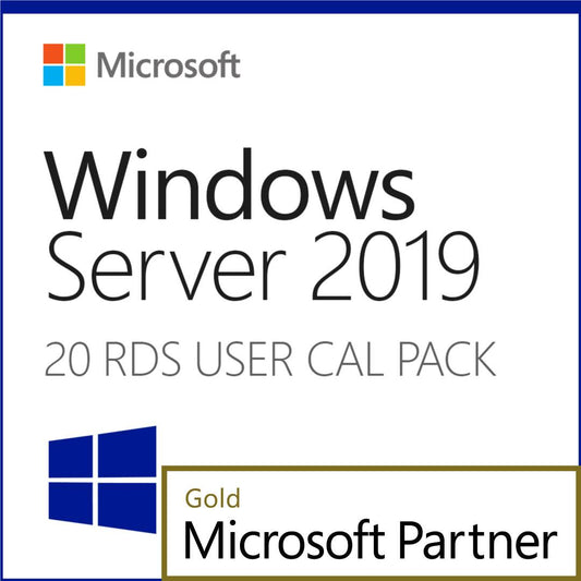 Microsoft Windows Server 2019 Remote Desktop - 20 User CAL - Trustedtechteamg