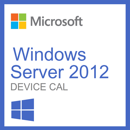 Windows Server 2012 - 5 Device CAL Pack - Elite Pricing - Trustedtechteamg