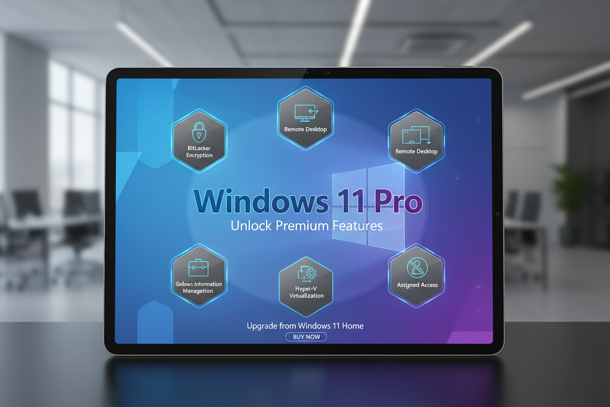 Windows 11 home to pro upgrade write top feature on image for high google rank