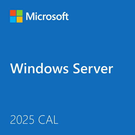 Microsoft Windows Server 2025 - 1 User Client Access License (CAL) - Trustedtechteamg